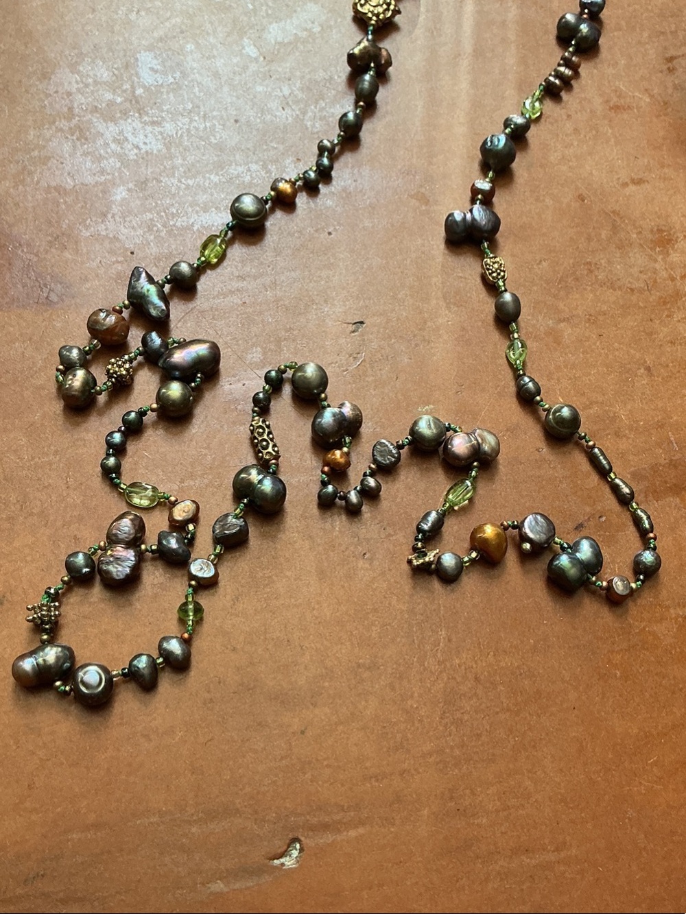 Genuine Freshwater Baroque Pearl Necklace